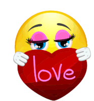 Love You This Much Heart Sticker - Love You This Much Heart Emoji Stickers