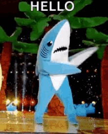 shark dance dancing shark