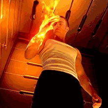 Roast In Flame Boy GIF - Roast In Flame Boy Flame GIFs