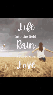 life love rain freedom free