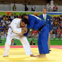 Judo Takedown Masashi Ebinuma GIF - Judo Takedown Masashi Ebinuma Antoine Bouchard GIFs