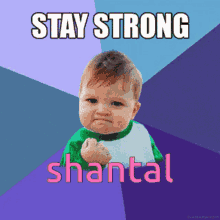 Shantal Stay Strong GIF - Shantal Stay Strong Cute GIFs