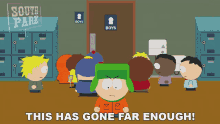 This Has Gone Far Enough Kyle Broflovski GIF - This Has Gone Far Enough Kyle Broflovski South Park GIFs