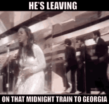 Midnight Train To Georgia Gladys Knight And The Pips GIF - Midnight Train To Georgia Gladys Knight And The Pips Hes Leaving GIFs