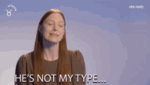 Hes Not My Type At All GIF - Hes Not My Type At All Bustle GIFs
