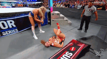 Charlotte Flair Kendo Stick GIF - Charlotte Flair Kendo Stick Wrestling GIFs