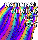 National Coming Out Day Pride Sticker - National Coming Out Day Coming Out Pride Stickers