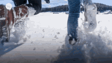 Snow Boots Walking GIF - Snow Boots Walking Winter GIFs
