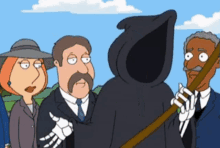 Family Guy Death GIF - Family Guy Death Grim Reaper GIFs