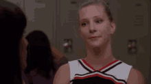 Glee Brittany Pierce GIF - Glee Brittany Pierce Shrug Shoulders GIFs