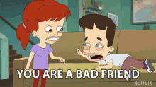You Are A Bad Friend Angry GIF - You Are A Bad Friend Angry Fight GIFs