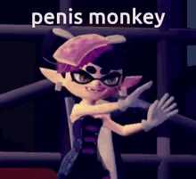 Splatoon Callie GIF - Splatoon Callie Penis Monkey GIFs