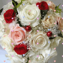 flowers heart