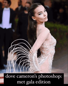 Dove Cameron GIF - Dove Cameron Met Gala GIFs
