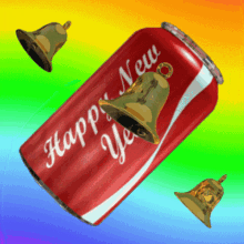 happy new year new year coke new year drink can party