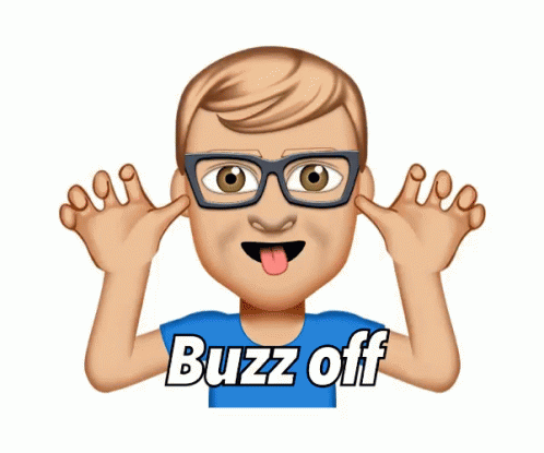 Ar Emoji Buzz Off GIF - AR Emoji Buzz Off - Discover & Share GIFs.