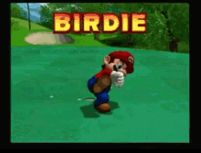 Mario Golf Birdie GIF - Mario Golf Birdie Golf GIFs