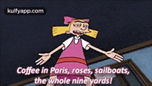 Coffee In Paris, Roses, Sailboats,The Whole Nine Yards!.Gif GIF - Coffee In Paris Roses Sailboats GIFs