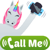 Call Me Unicorn Life Sticker - Call Me Unicorn Life Joypixels Stickers