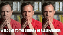 Allenxandria Welcome GIF - Allenxandria Welcome Welcome To The Library GIFs