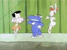 The Flintstones Wilma Flintstone GIF - The Flintstones Wilma Flintstone Betty Rubble GIFs