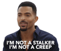 Im Not A Stalker Im Not A Creep Sticker - Im Not A Stalker Im Not A Creep Sistas Stickers