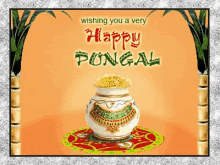 Happy Pongal Wishing You A Very GIF - Happy Pongal Wishing You A Very GIFs