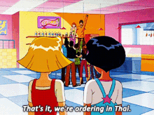 Totally Spies Alex GIF - Totally Spies Alex Thats It Were Ordering In Thai GIFs