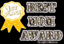 Best Mom Award GIF - Best Mom Award Sparkle GIFs