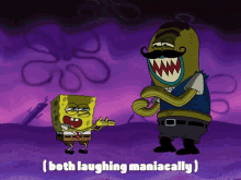 Spongebob Laughing GIF - Spongebob Laughing Evil GIFs