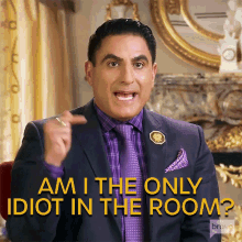 Am I The Only Idiot In The Room Reza Farahan GIF - Am I The Only Idiot In The Room Reza Farahan Shahs Of Sunset GIFs