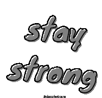 Stay Strong Strong Sticker - Stay Strong Strong Mental Health Stickers