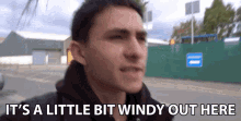 Its A Little But Windy Out Here Breezy GIF - Its A Little But Windy Out Here Breezy Gusty GIFs