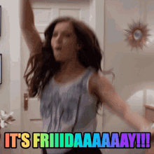 Friday Excited GIF - Friday Excited Girl GIFs