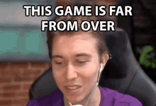 This Game Is Far From Over Jake GIF - This Game Is Far From Over Jake Sirtag GIFs