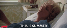 This Is Summer Laying Down GIF - This Is Summer Laying Down Sleeping GIFs