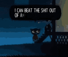 Night In The Woods I Can Beat GIF - Night In The Woods I Can Beat The Shit Out GIFs