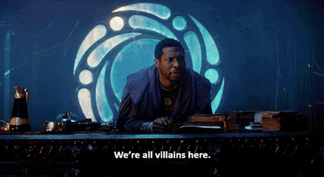 Were All The Villains Here We Are All Villains GIF - Were All The Villains  Here We Are All Villains Kang - Discover & Share GIFs