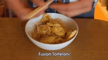 Easy, Cheap And Delicious Lunch! GIF - Tortelini Bean Sprouts GIFs
