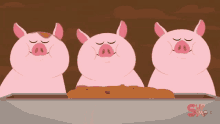 Three Little Pigs Oink GIF - Three Little Pigs Oink Friends GIFs