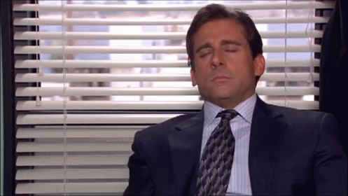 The Office GIF - Steve Carell The Office Sigh - Discover & Share GIFs