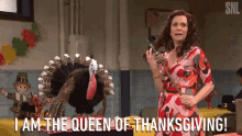 I Am The Queen Of Thanksgiving Thanksgiving Queen GIF - I Am The Queen Of Thanksgiving Thanksgiving Queen Thanksgiving GIFs