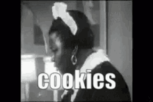 Surprised Maid Cookies GIF - Surprised Maid Cookies GIFs