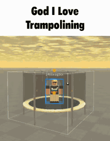 trampolining i