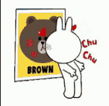 Cony Brown GIF - Cony Brown Kiss GIFs
