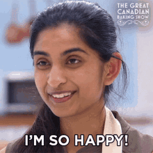 Im So Happy The Great Canadian Baking Show GIF - Im So Happy The Great Canadian Baking Show Gcbs GIFs