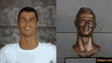 Christiano Ronaldo GIF - Christiano Ronaldo Statue GIFs