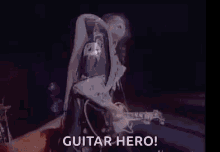 Kiss Ace Frehley GIF - Kiss Ace Frehley Guitar Hero GIFs