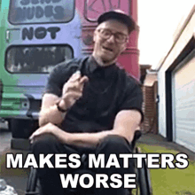 Makes Matters Worse Eric Howk GIF - Makes Matters Worse Eric Howk Portugal The Man GIFs