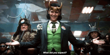 Loki What Did You Expect GIF - Loki What Did You Expect Tom Hiddleston GIFs